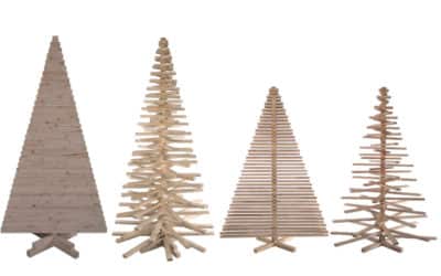 10 gute Gründe für einen Weihnachtsbaum aus Holz