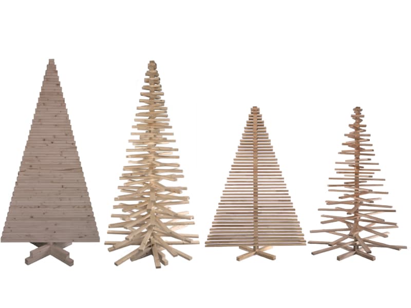 10 gute Gründe für einen Weihnachtsbaum aus Holz